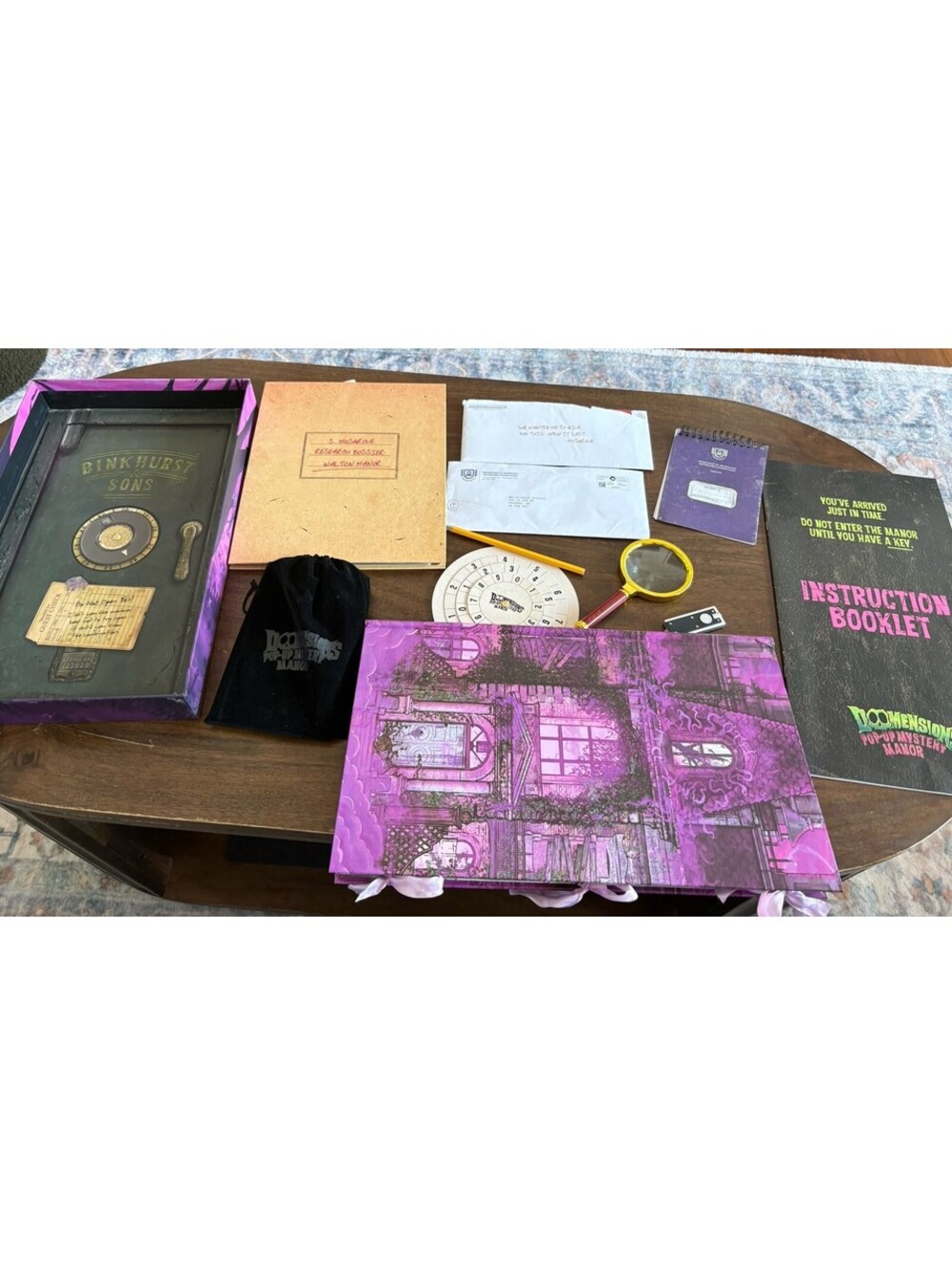 Doomensions Pop Up Mystery Manor 2023 Mysterious Package 100% Complete! *Reset*